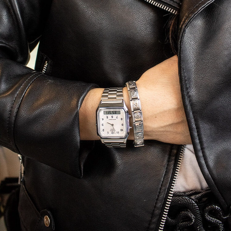 RELOJ CASIO UNISEX ANALOGICO AQ-230A-7B - 3