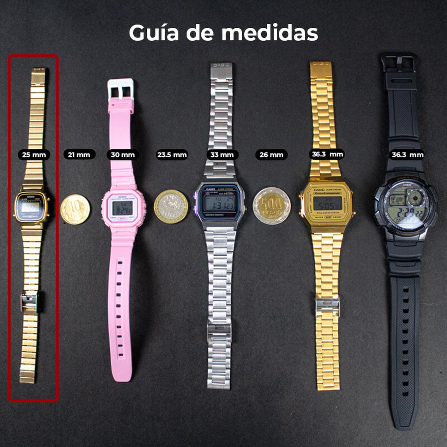 RELOJ CASIO MUJER DIGITAL LA-670WA-7 - 4