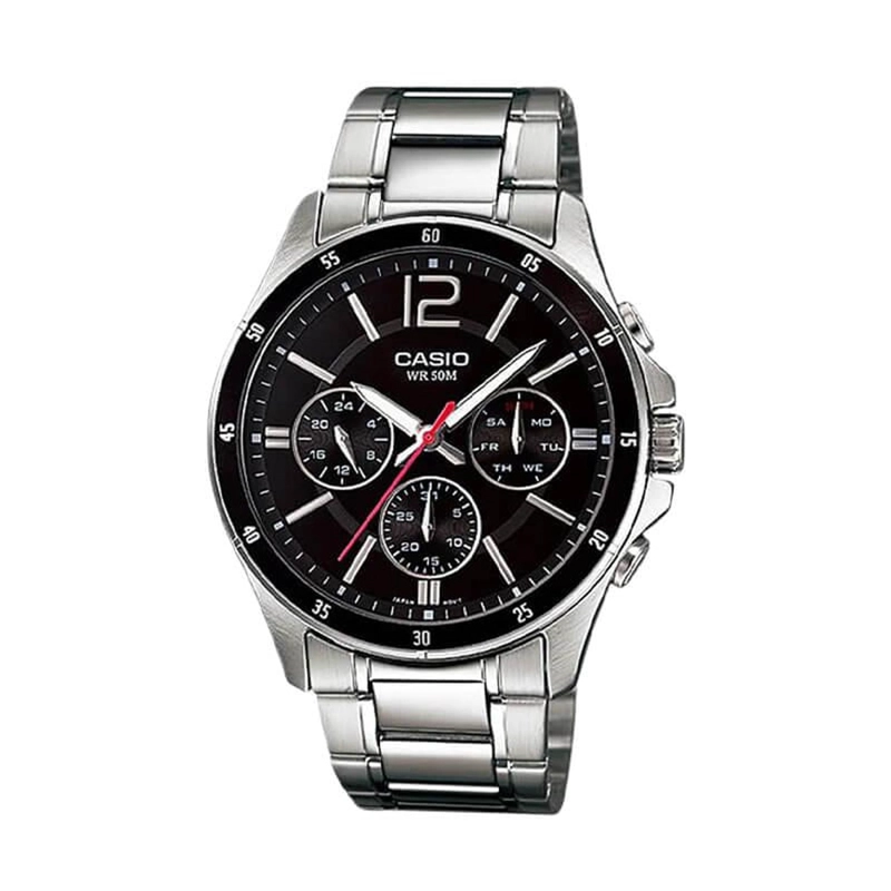 RELOJ CASIO HOMBRE ANALOGICO MTP-1374D-1AV - 1