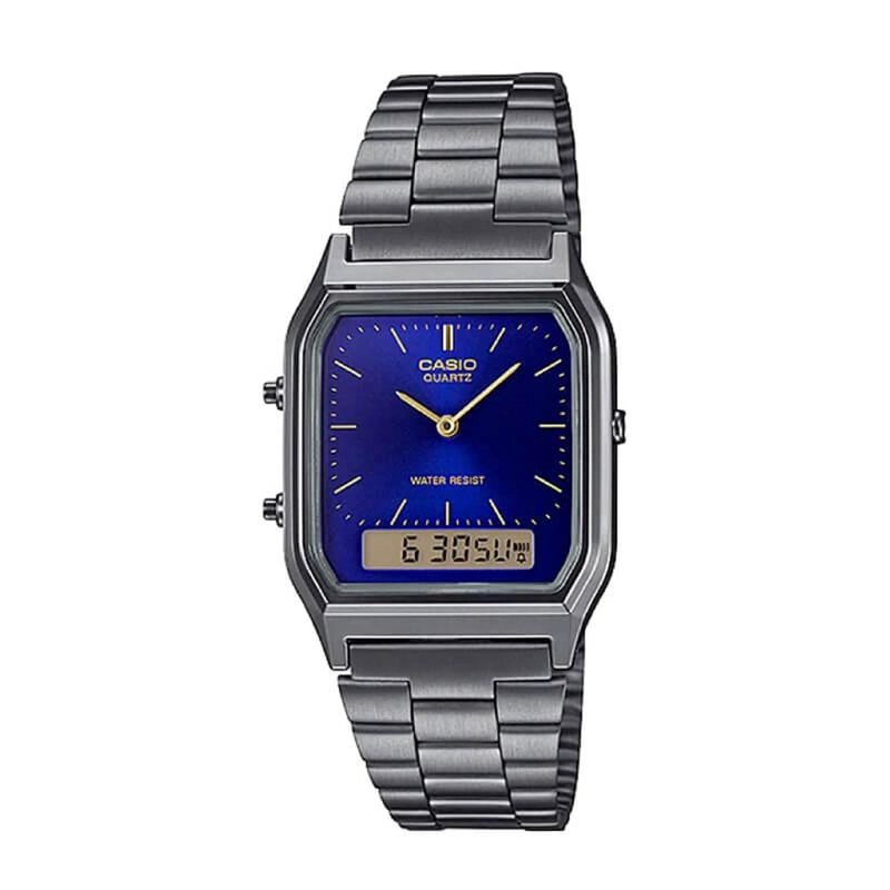 RELOJ CASIO HOMBRE ANALOGICO AQ-230GG-2A - 1