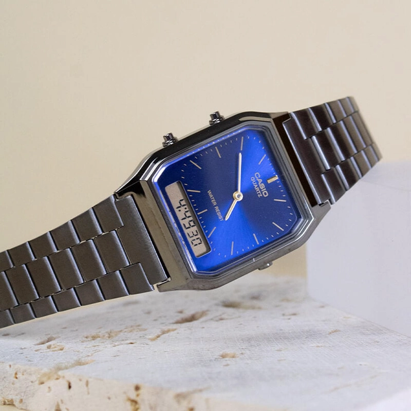 RELOJ CASIO HOMBRE ANALOGICO AQ-230GG-2A - 2