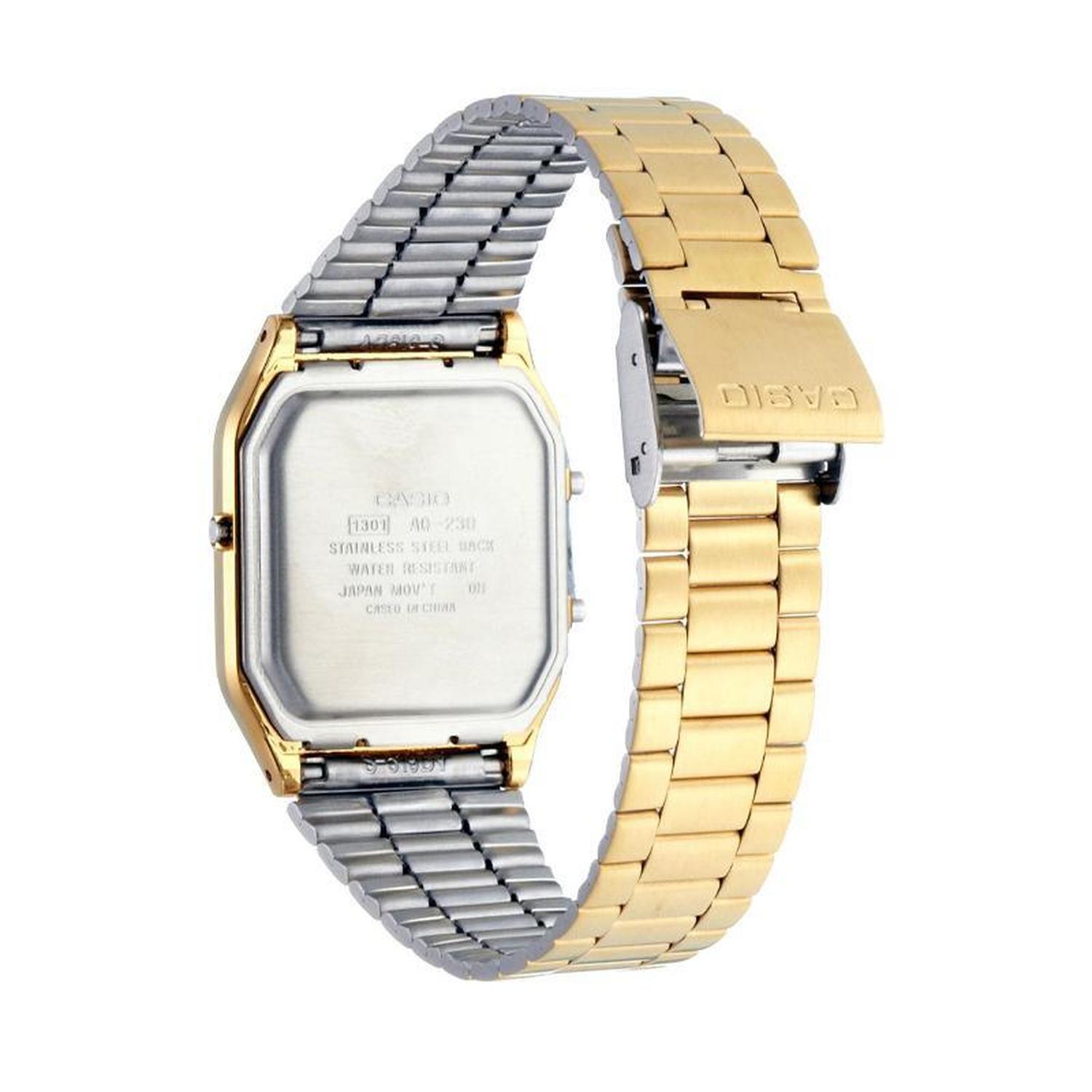 RELOJ CASIO UNISEX ANALOGICO AQ-230GA-9B - 2