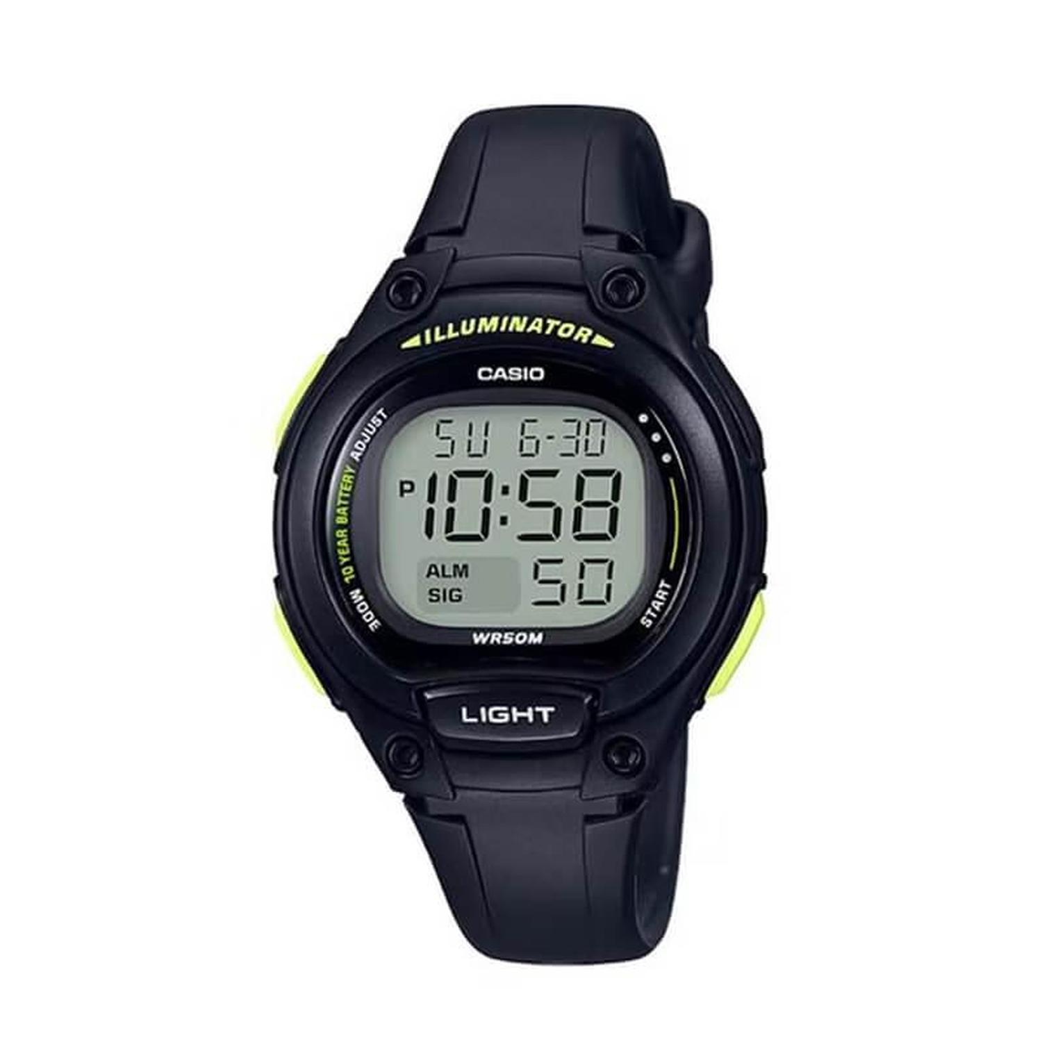 RELOJ CASIO MUJER DIGITAL LW-203-1BV - 1