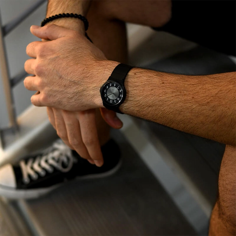 RELOJ CASIO HOMBRE ANALOGICO MQ-24-1B3 - 1