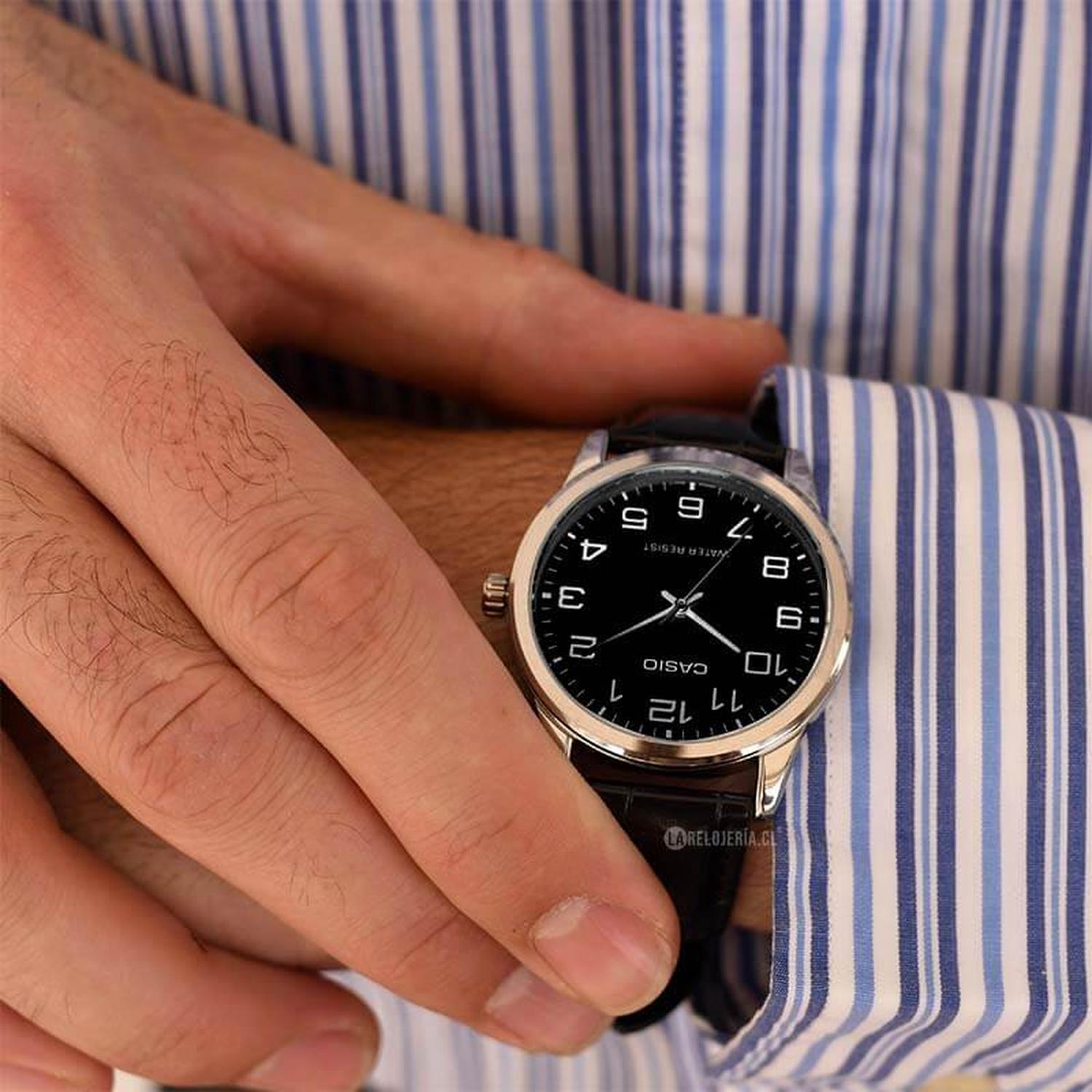 RELOJ CASIO HOMBRE ANALOGICO MTP-V001L-1B - 3