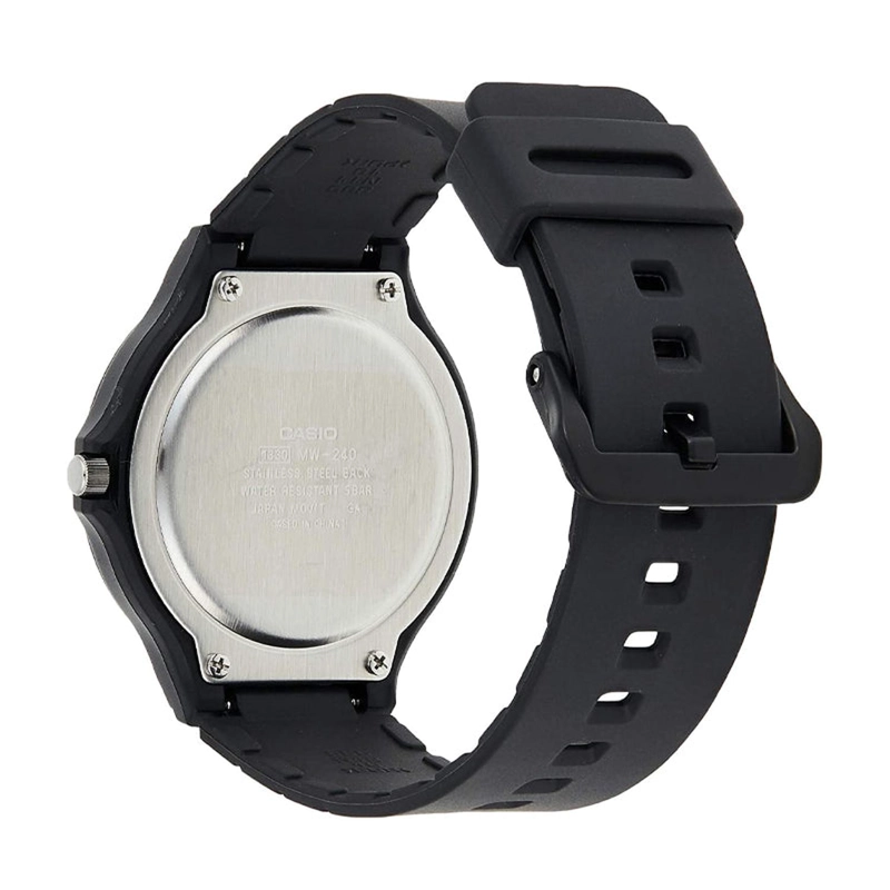 RELOJ CASIO HOMBRE ANALOGICO MW-240-1B2V - 2