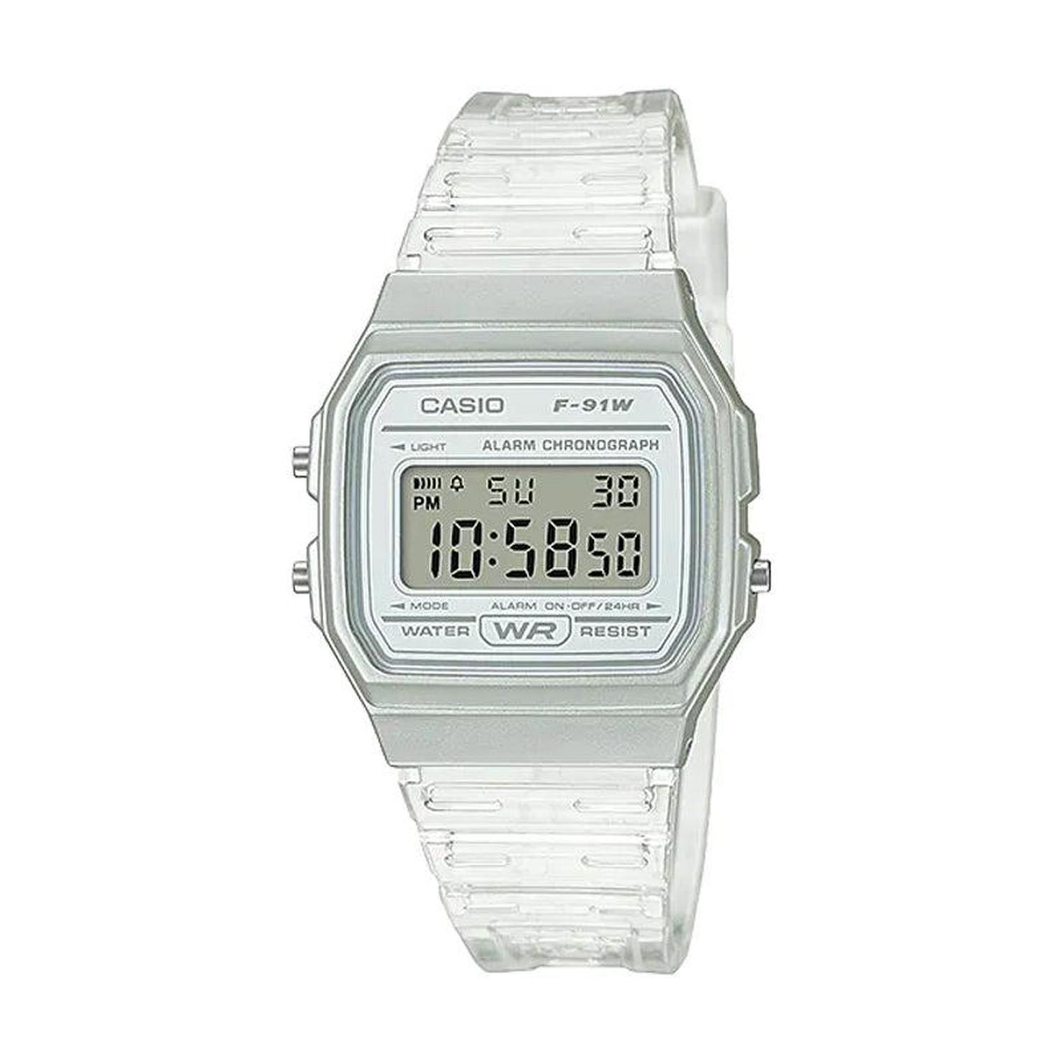 RELOJ CASIO UNISEX DIGITAL F-91WS-7D - 1