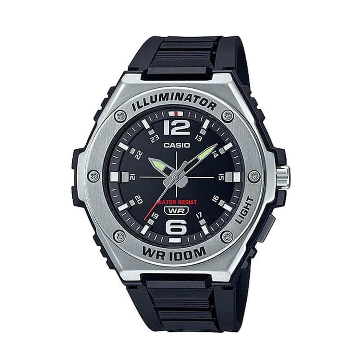 RELOJ CASIO HOMBRE ANALOGICO MWA-100H-1AV - 1
