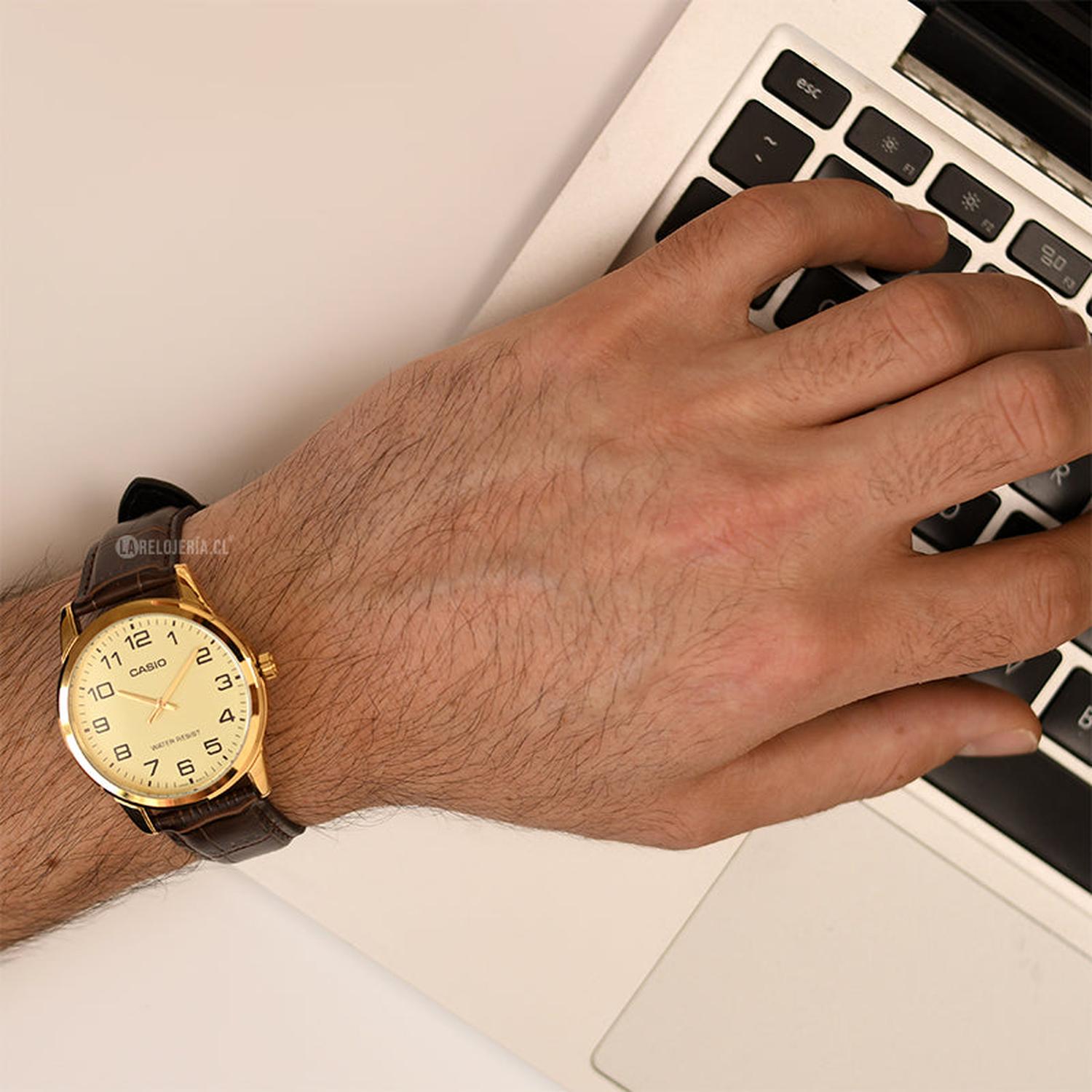 RELOJ CASIO HOMBRE ANALOGICO MTP-V001GL-9B - 3