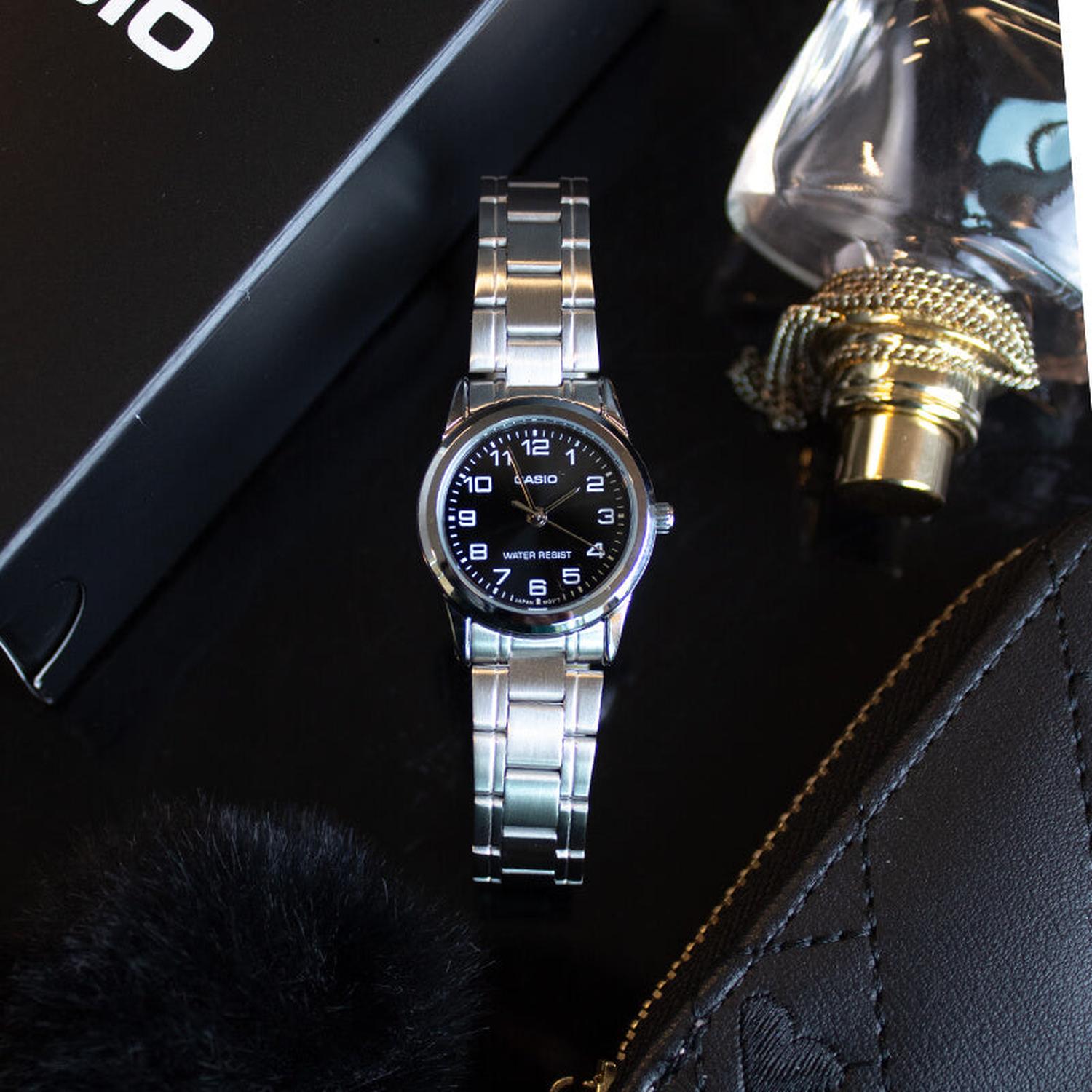 RELOJ CASIO MUJER ANALOGICO LTP-V001D-1B - 2