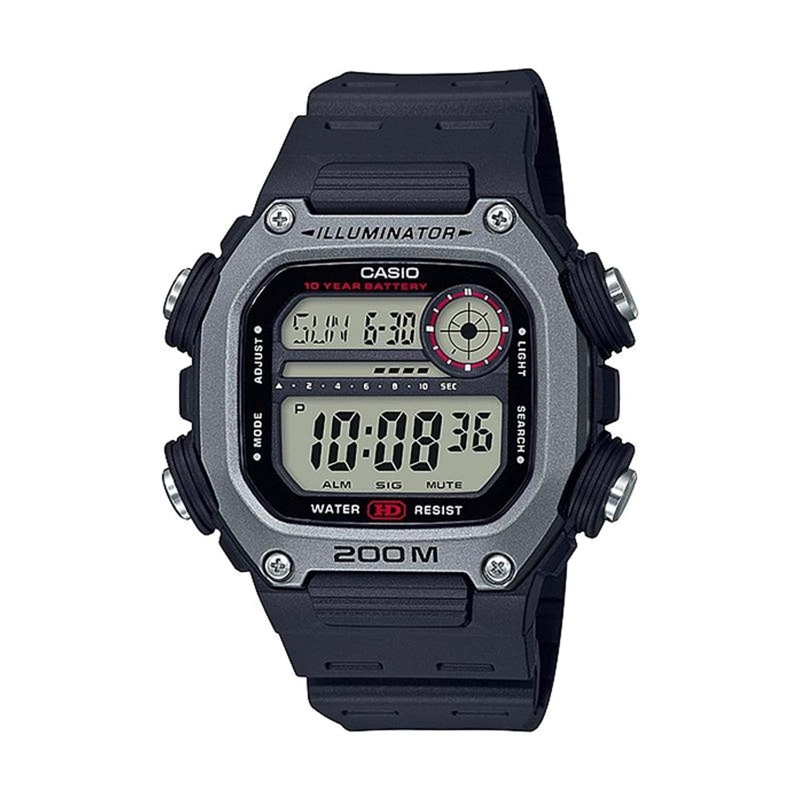 RELOJ CASIO HOMBRE DIGITAL DW-291H-1AV - 1