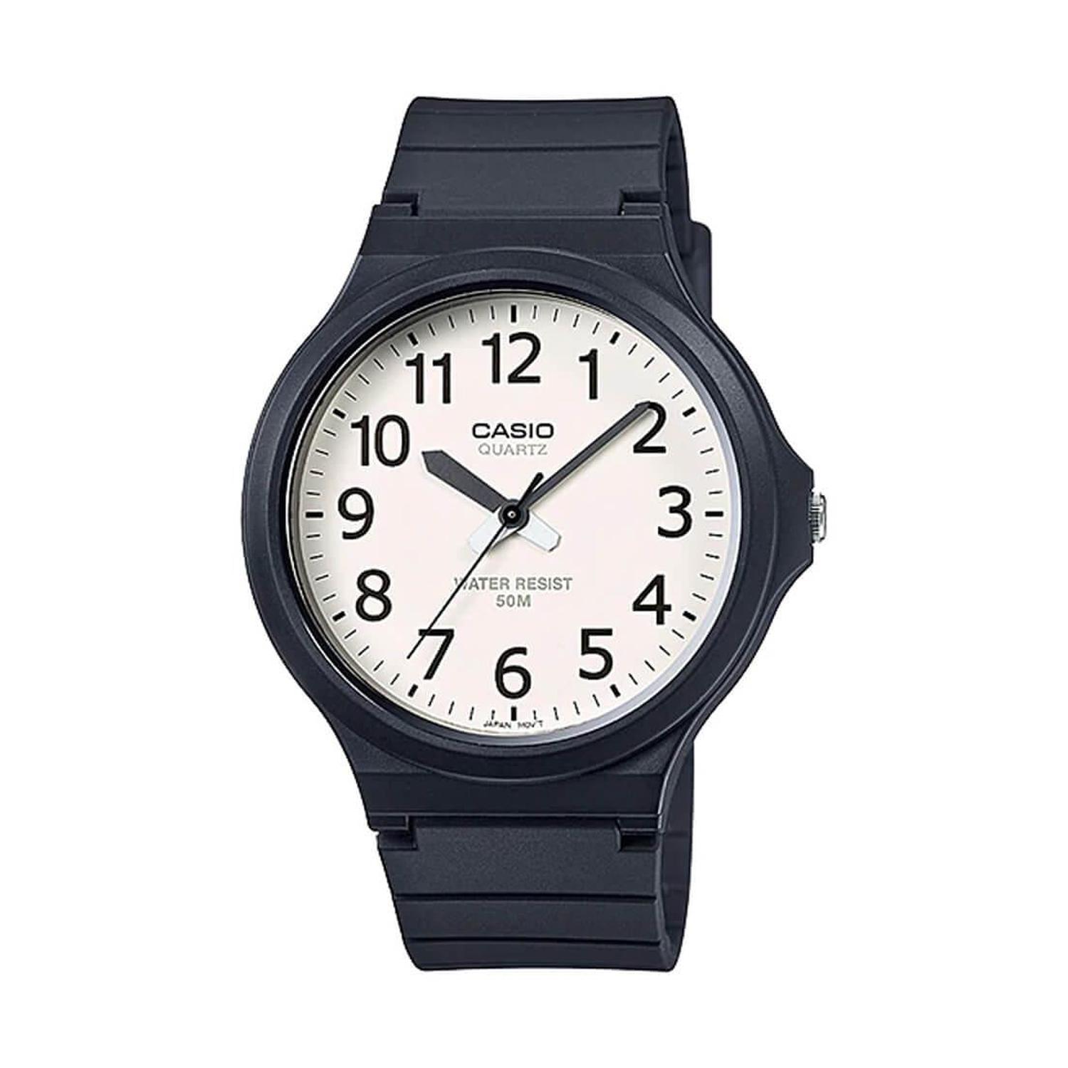 RELOJ CASIO HOMBRE ANALOGICO MW-240-7BV - 1