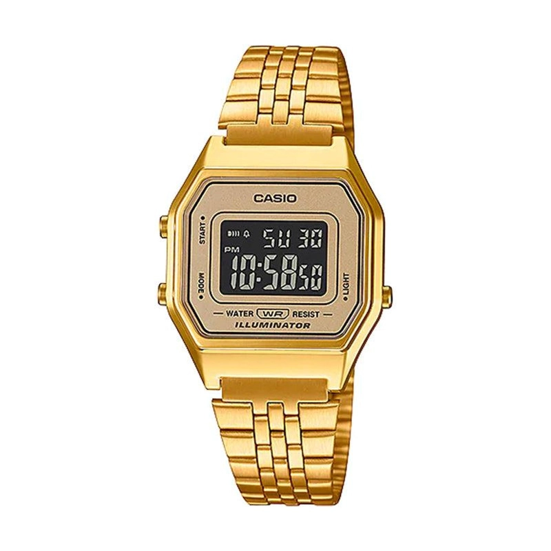 RELOJ CASIO MUJER DIGITAL LA-680WGA-9B - 1