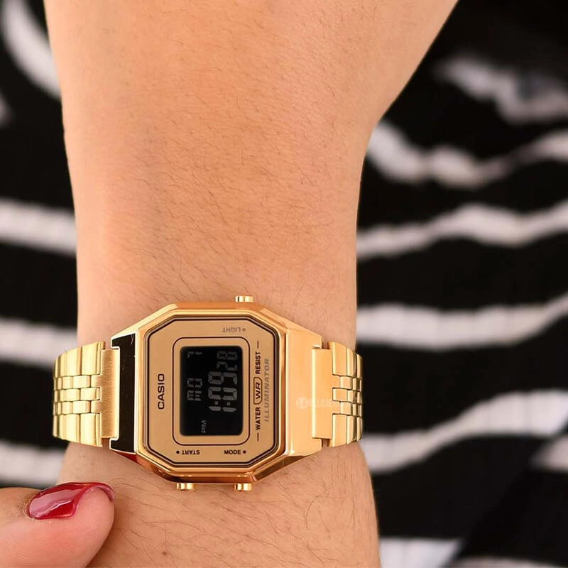RELOJ CASIO MUJER DIGITAL LA-680WGA-9B - 2