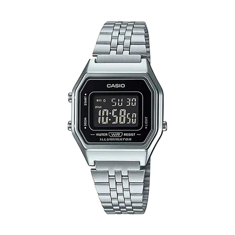 RELOJ CASIO MUJER DIGITAL LA-680WA-1B - 1