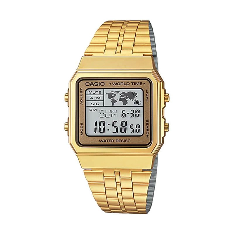 RELOJ CASIO UNISEX DIGITAL A-500WGA-9 - 1