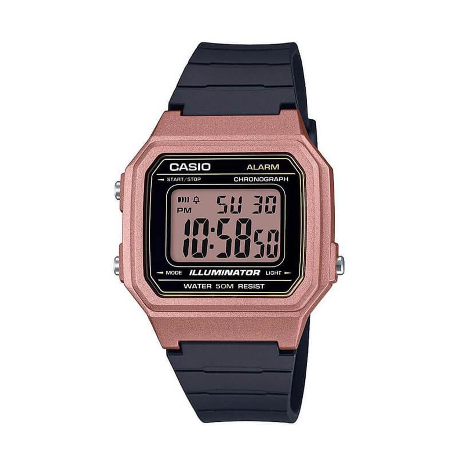 RELOJ CASIO UNISEX DIGITAL W-217HM-5AV - 1