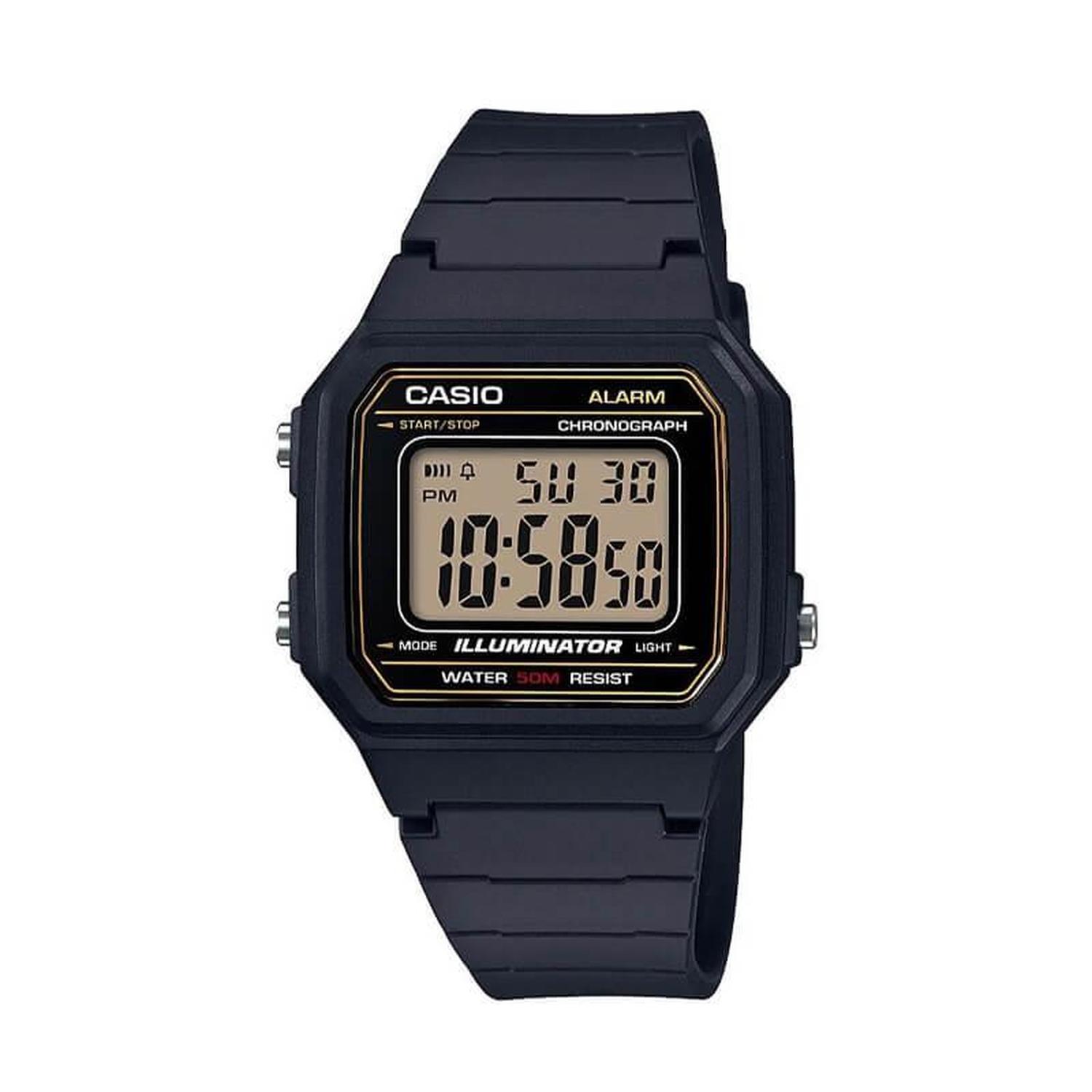 RELOJ CASIO UNISEX DIGITAL W-217H-9AV - 1