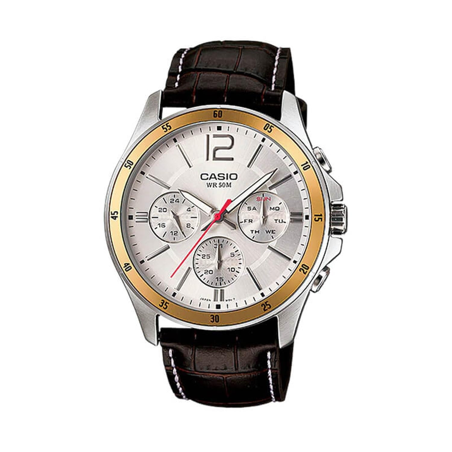 RELOJ CASIO HOMBRE ANALOGICO MTP-1374L-7A - 1