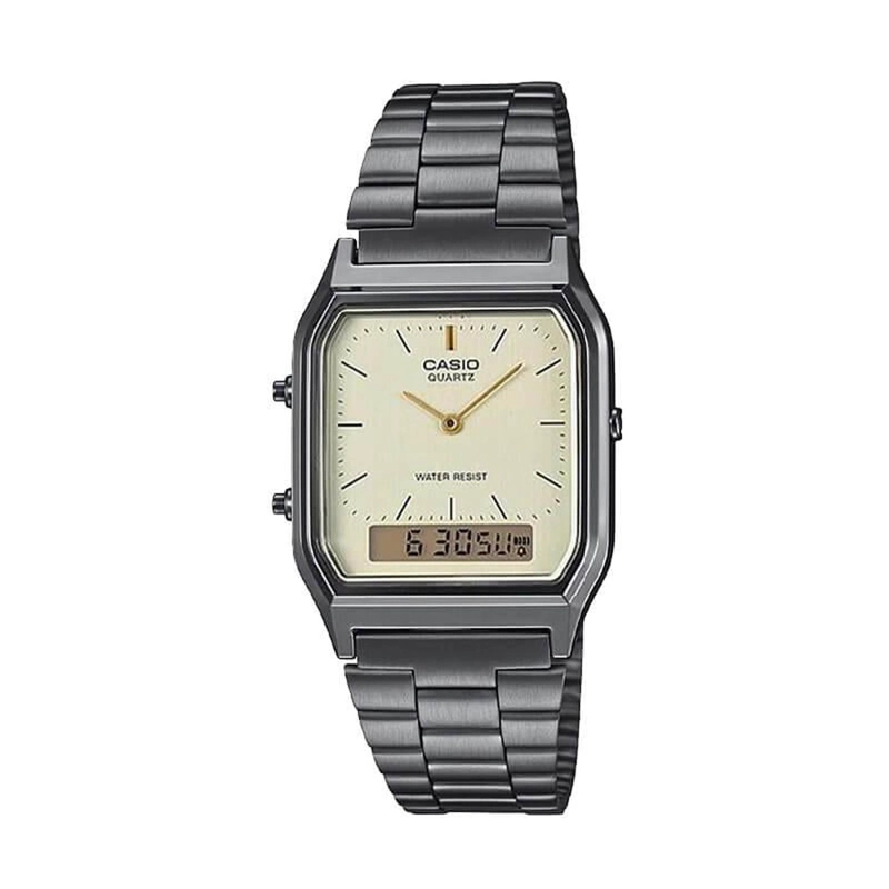 RELOJ CASIO UNISEX ANALOGICO AQ-230GG-9A - 1