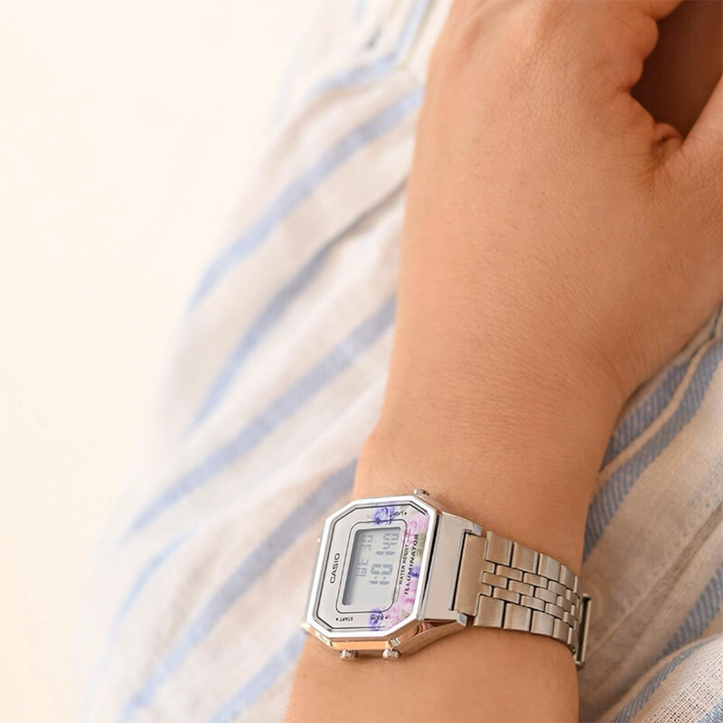 RELOJ CASIO MUJER DIGITAL LA-680WA-4C - 2