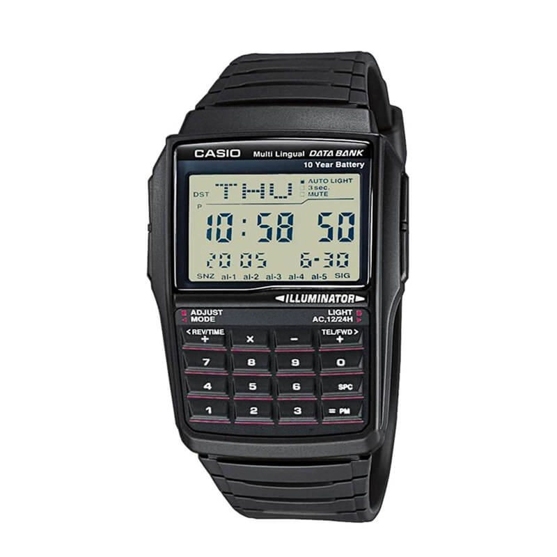 RELOJ CASIO UNISEX DBC-32-1A CALCULADORA - 1