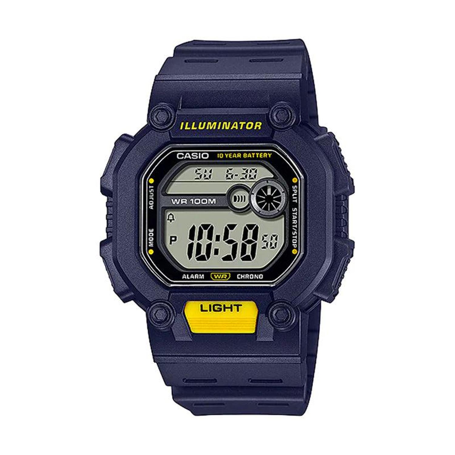 RELOJ CASIO HOMBRE DIGITAL W-737H-2AV - 1