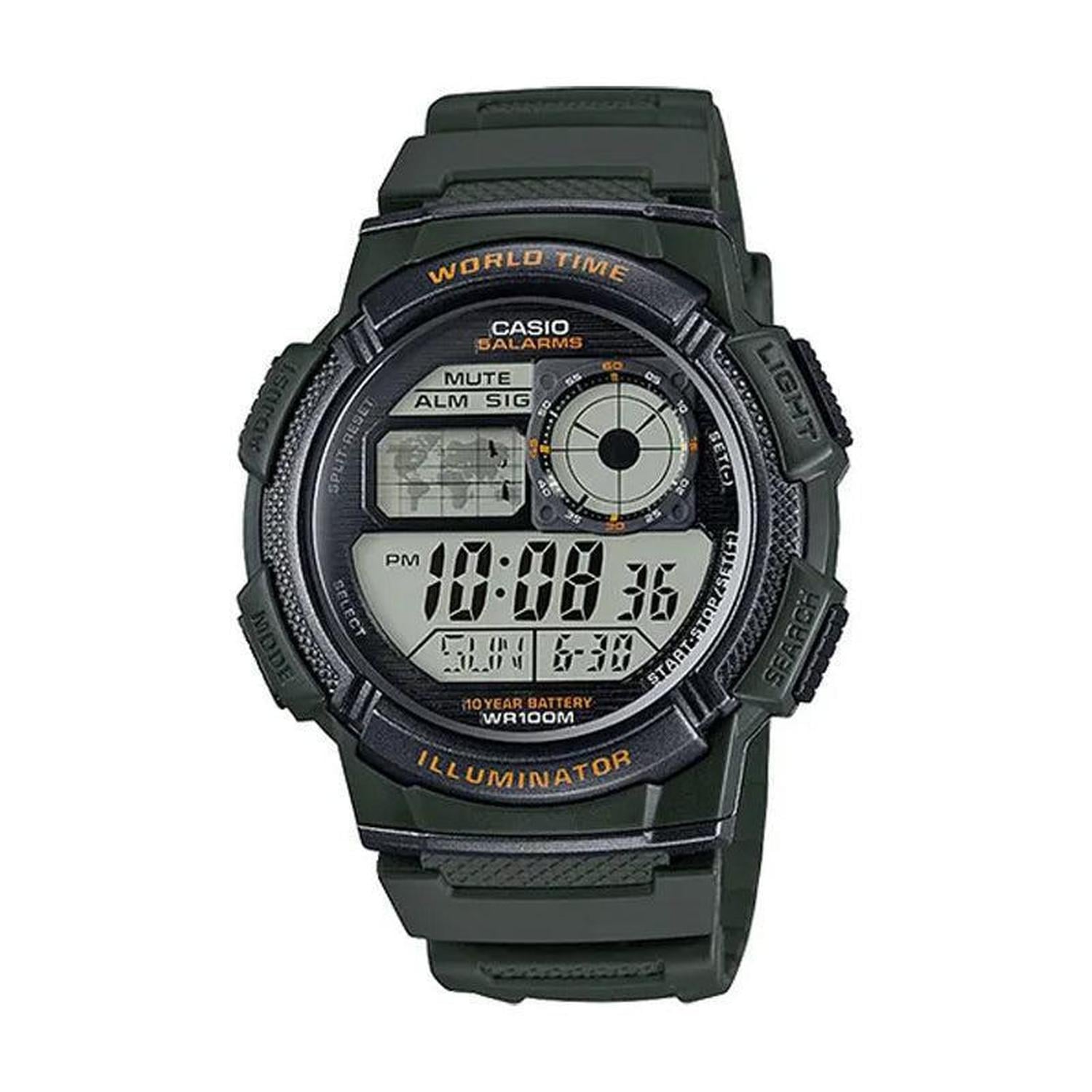 RELOJ CASIO HOMBRE DIGITAL AE-1000W-3AV - 1