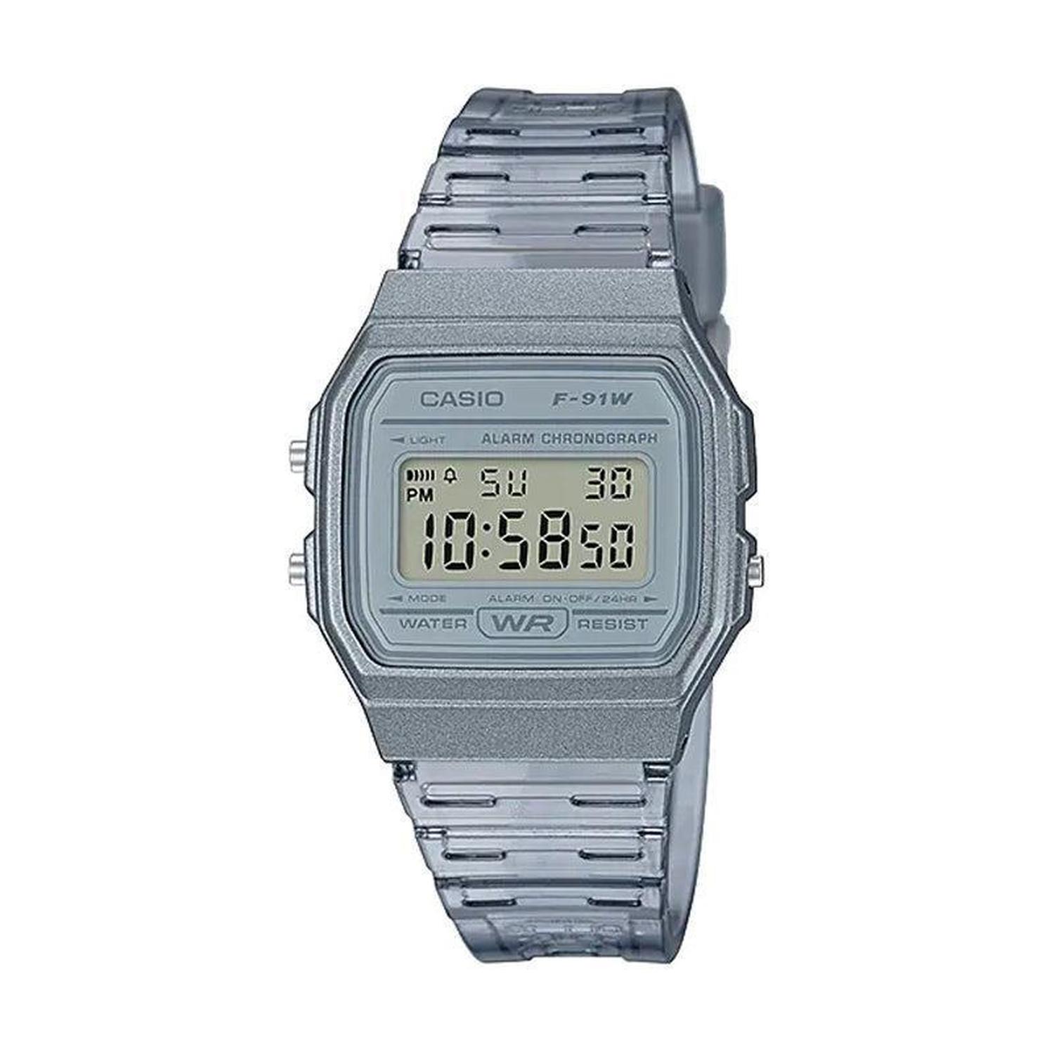 RELOJ CASIO UNISEX DIGITAL F-91WS-8D - 1