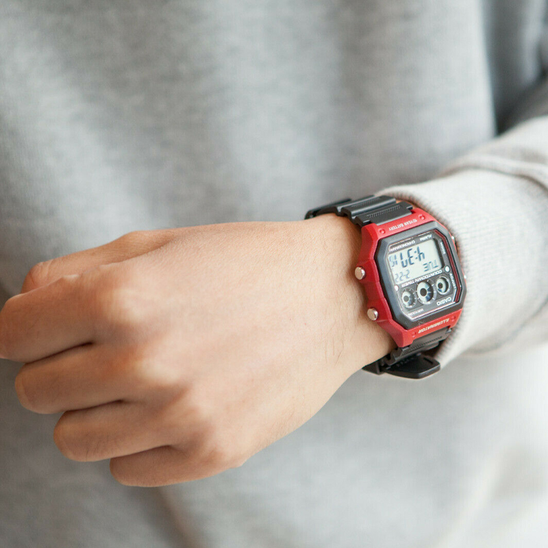 RELOJ CASIO HOMBRE DIGITAL HOMBRE AE-1300WH-4AV - 3