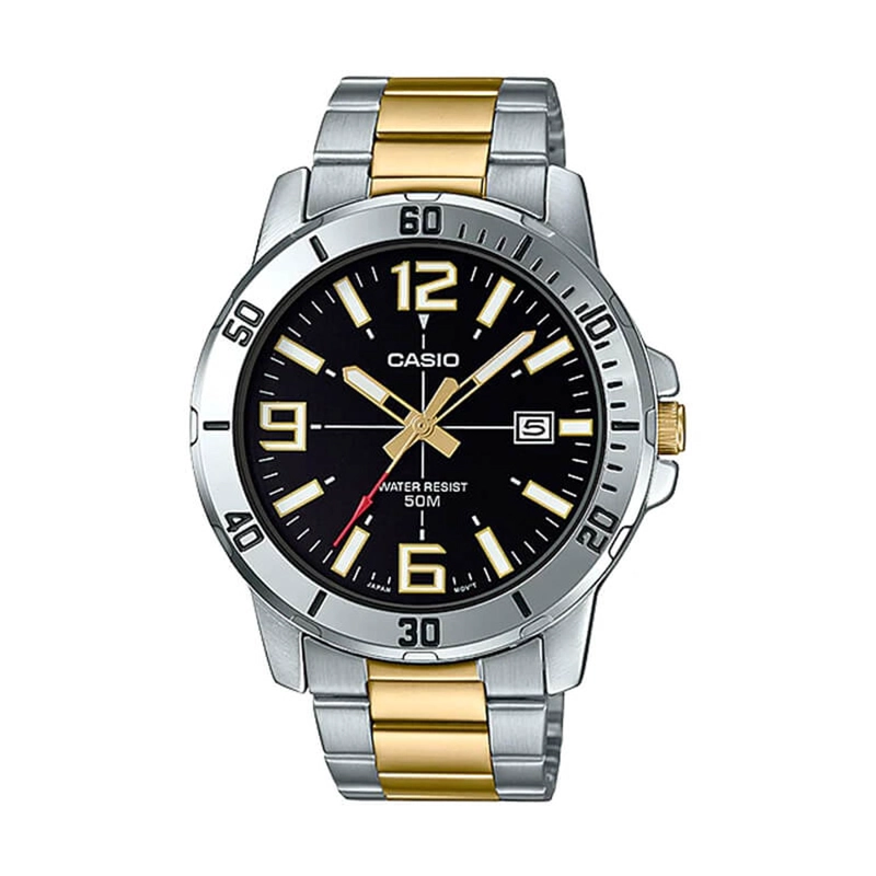 RELOJ CASIO HOMBRE ANALOGICO MTP-VD01SG-1BV - 1