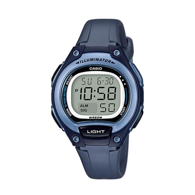 RELOJ CASIO MUJER DIGITAL LW-203-2AV - 1