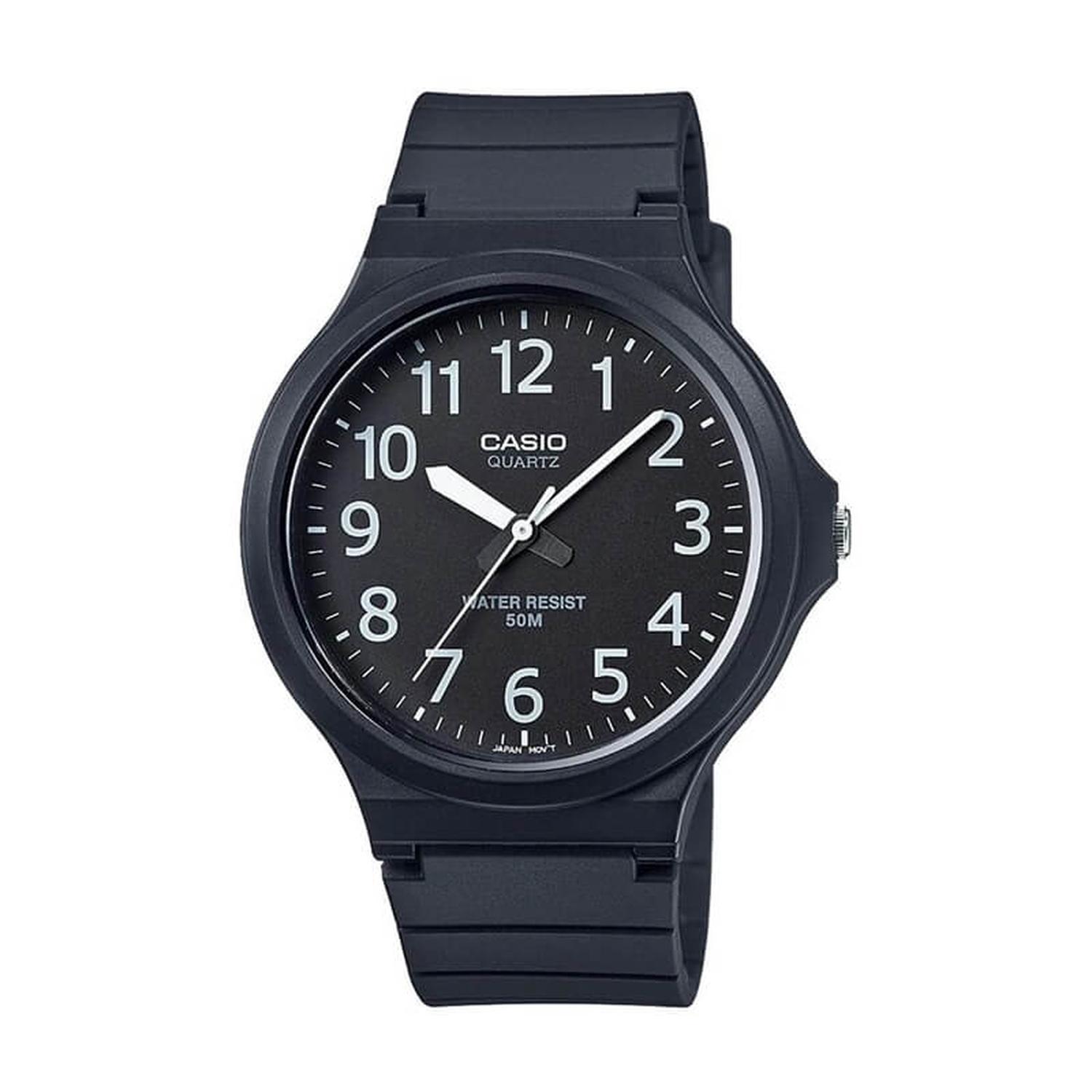RELOJ CASIO HOMBRE ANALOGICO MW-240-1BV - 1