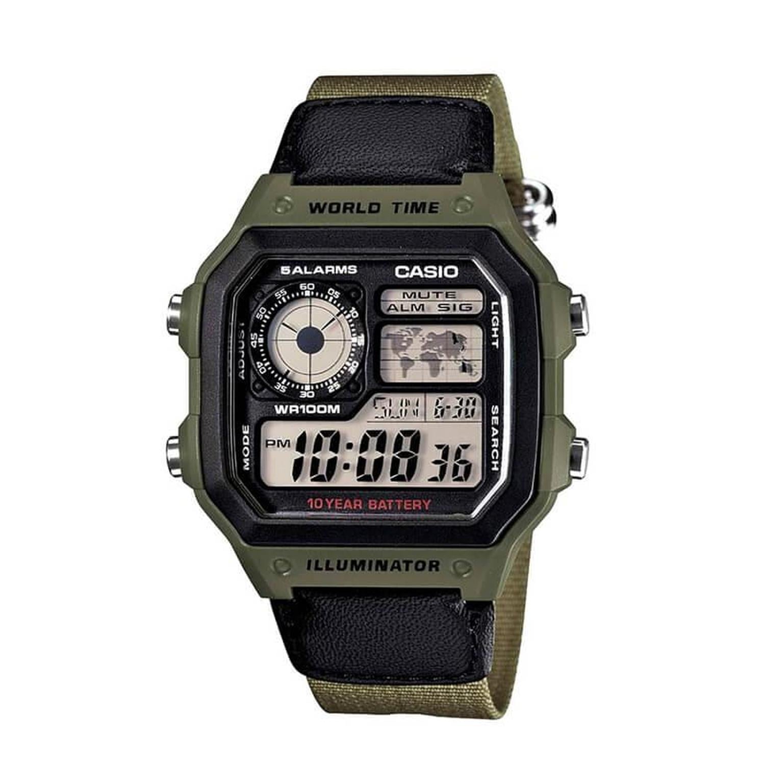 RELOJ CASIO HOMBRE DIGITAL HOMBRE AE-1200WHB-3BV - 1
