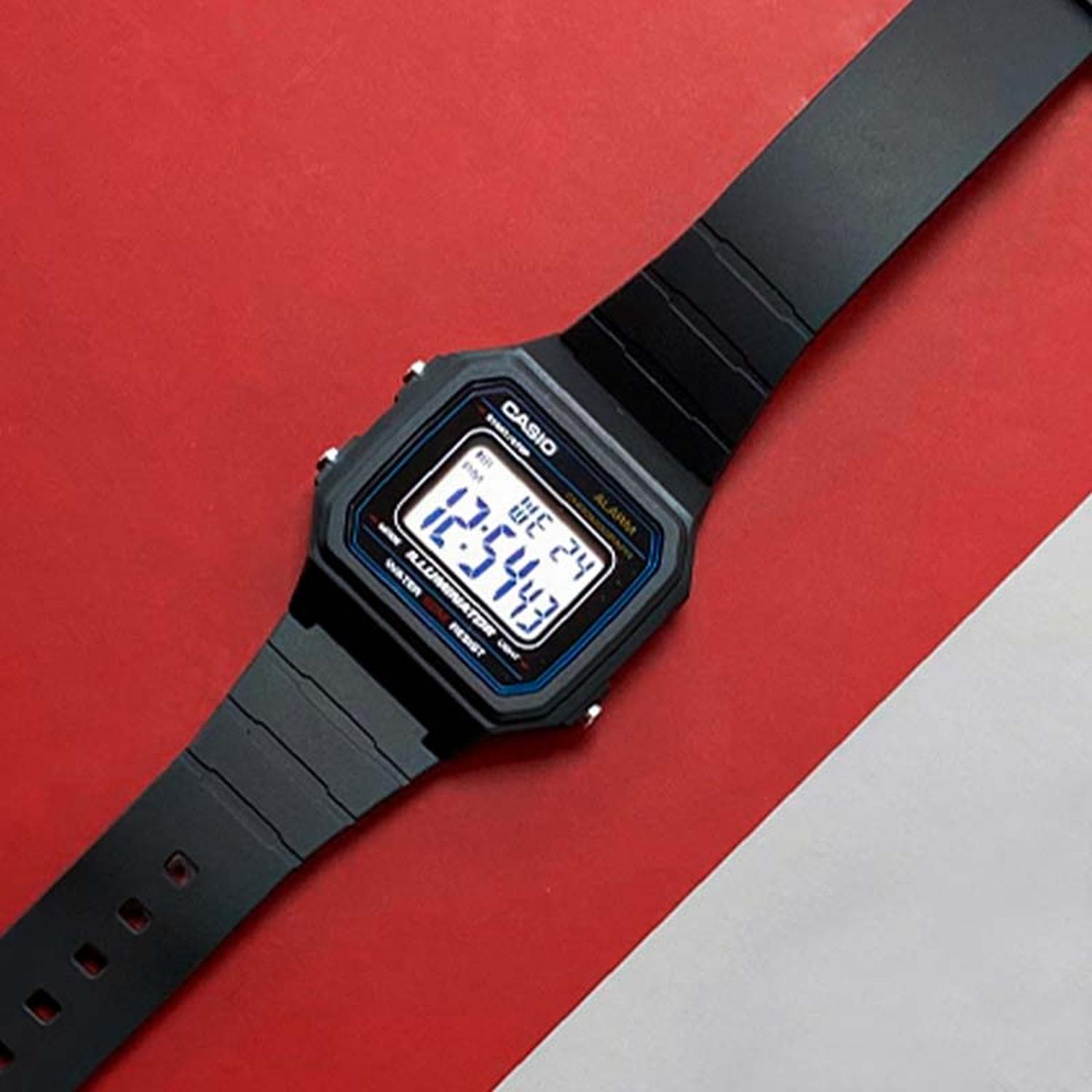RELOJ CASIO UNISEX DIGITAL W-217H-1AV - 2