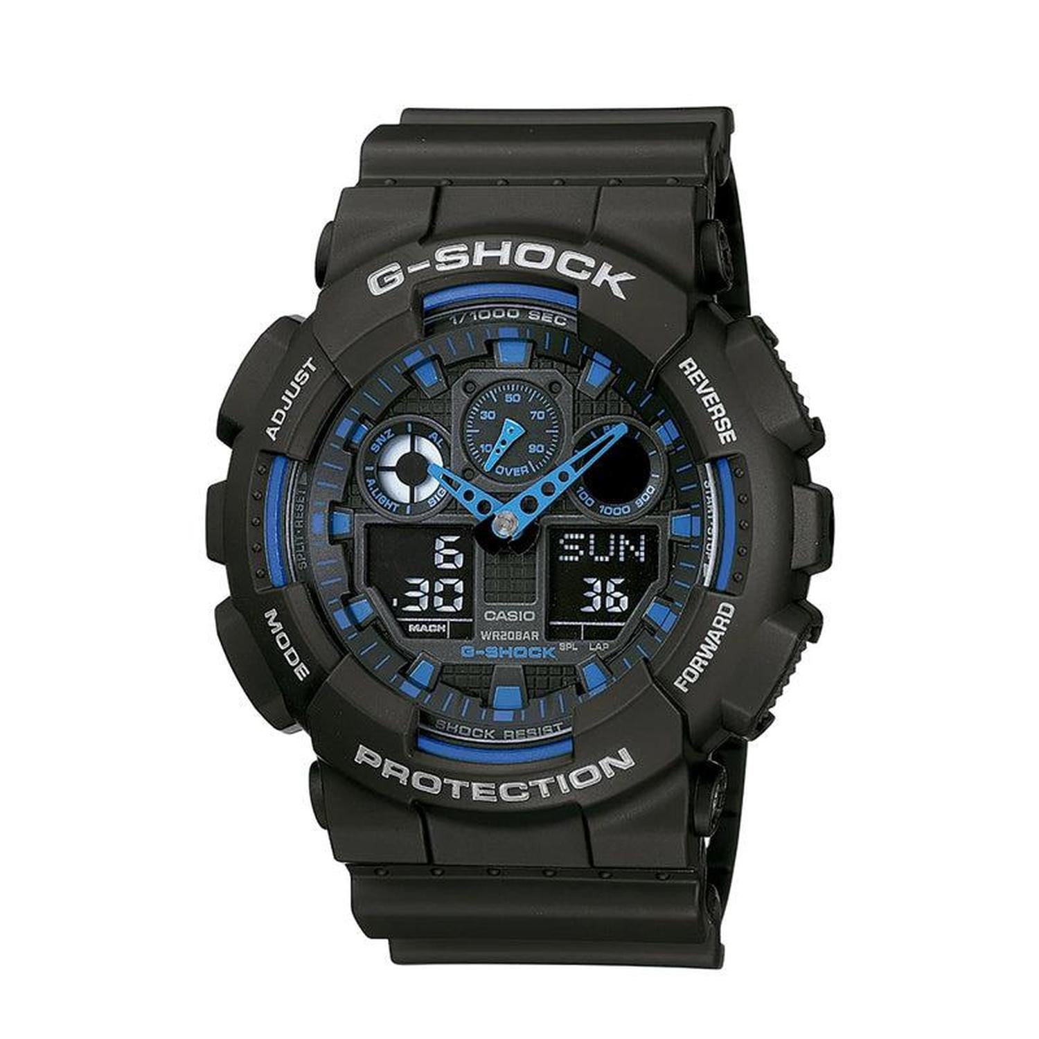 RELOJ G-SHOCK HOMBRE DIGITAL GA-100-1A2DR - 1