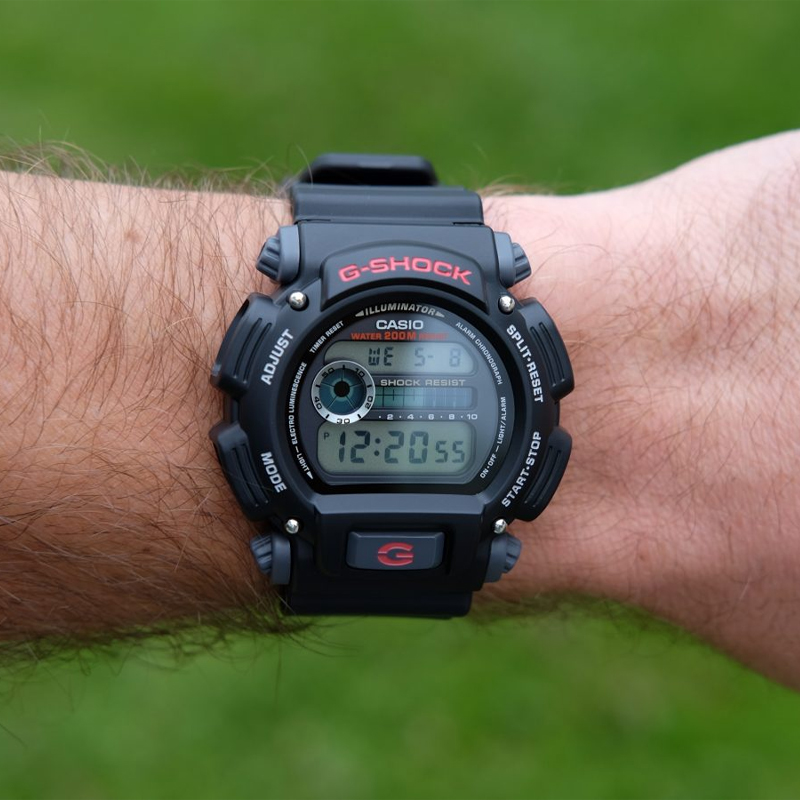 RELOJ G-SHOCK HOMBRE DIGITAL DW-9052-1VDR - 4