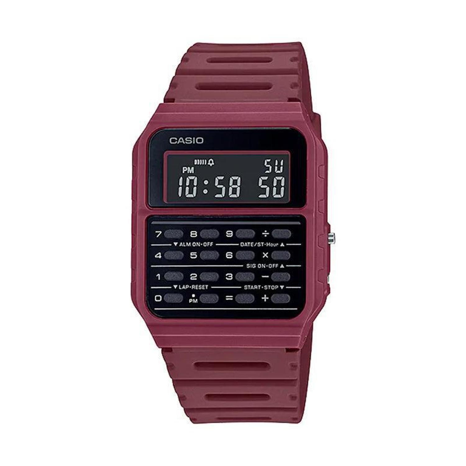 RELOJ CASIO HOMBRE CA-53WF-4B CALCULADORA - 1
