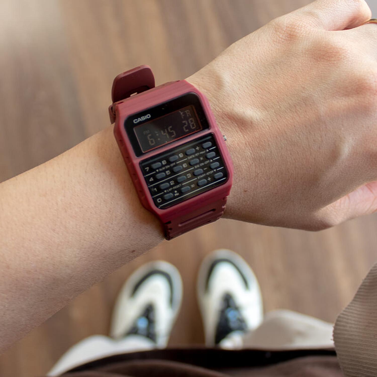 RELOJ CASIO HOMBRE CA-53WF-4B CALCULADORA - 2