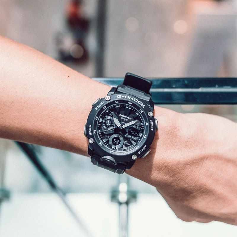 RELOJ G-SHOCK HOMBRE DIGITAL-ANALOGICO GA-2000S-1ADR - 4