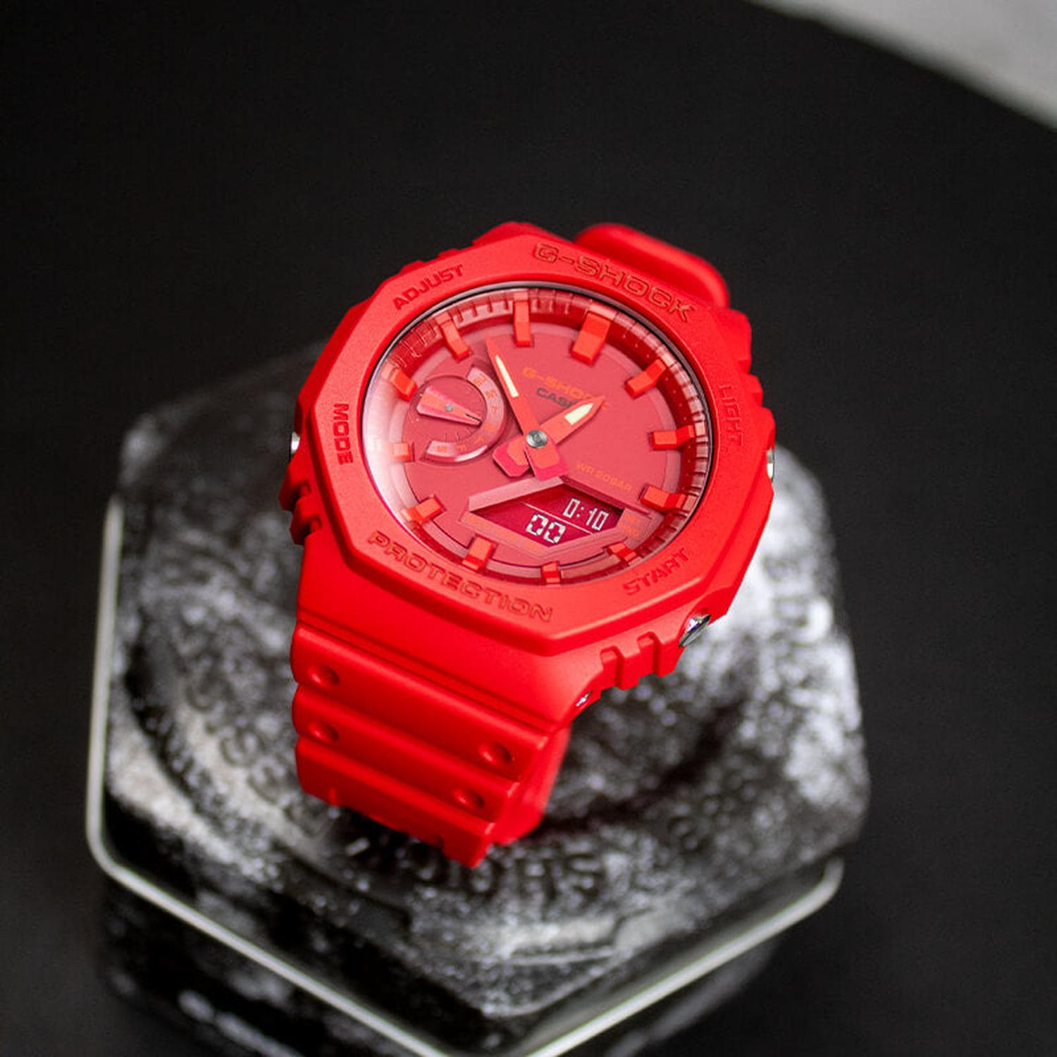 RELOJ G-SHOCK HOMBRE DIGITAL-ANALOGICO GA-2100-4ADR - 2