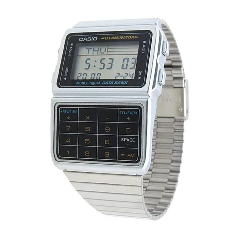 RELOJ CASIO HOMBRE DBC-611-1 CALCULADORA - 3