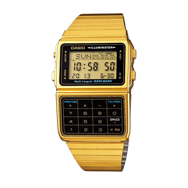 RELOJ CASIO HOMBRE DBC-611G-1 CALCULADORA - 1