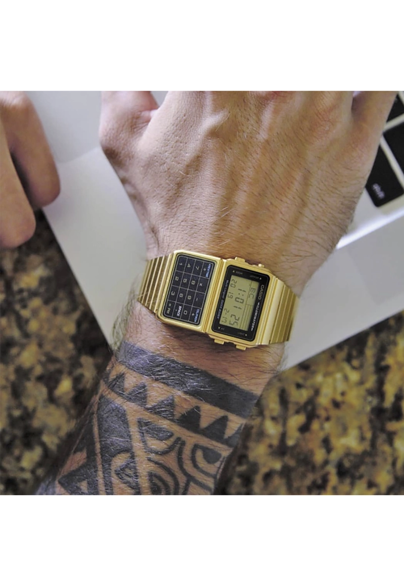 RELOJ CASIO HOMBRE DBC-611G-1 CALCULADORA - 3