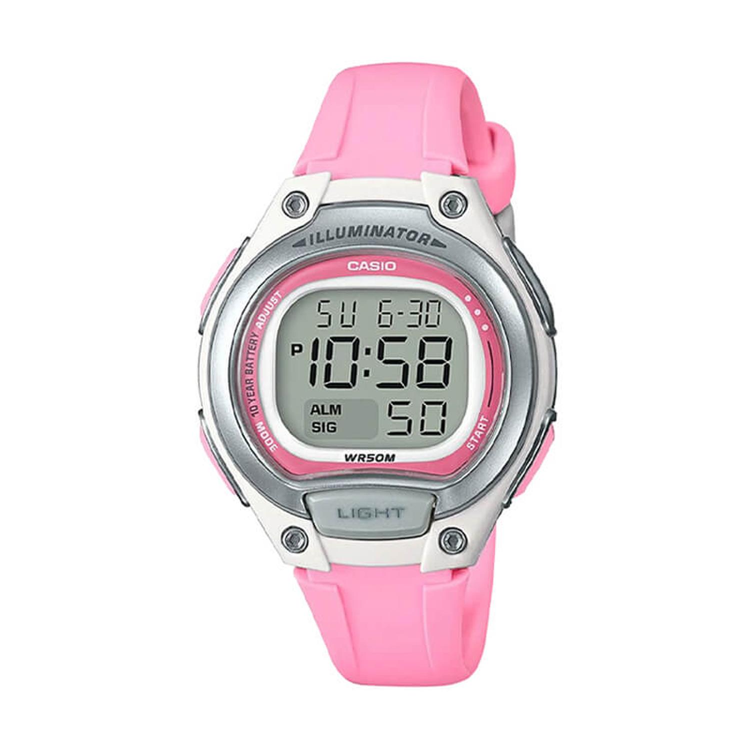 RELOJ CASIO MUJER DIGITAL LW-203-4AV - 1