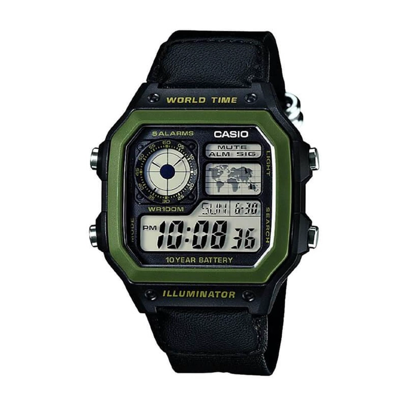 RELOJ CASIO HOMBRE DIGITAL AE-1200WHB-1BV - 1