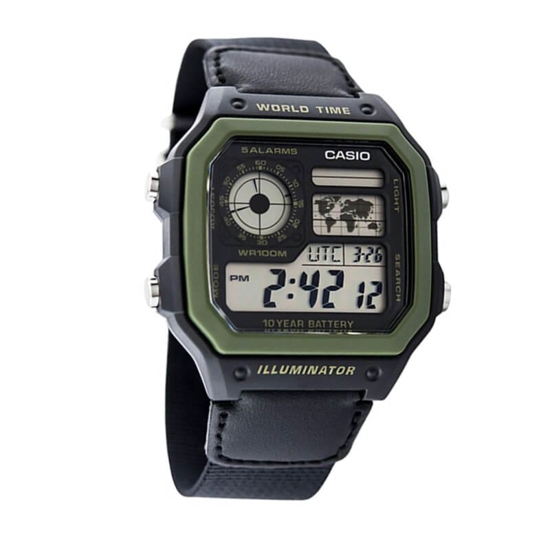 RELOJ CASIO HOMBRE DIGITAL AE-1200WHB-1BV - 3