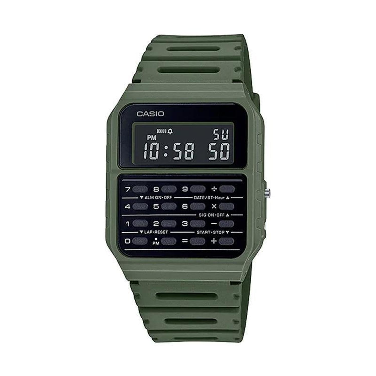 RELOJ CASIO HOMBRE CA-53WF-3B CALCULADORA - 1