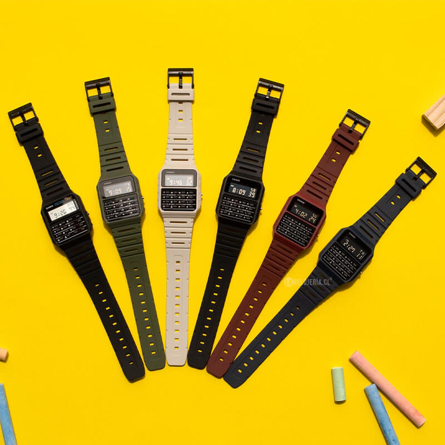 RELOJ CASIO HOMBRE CA-53WF-3B CALCULADORA - 2