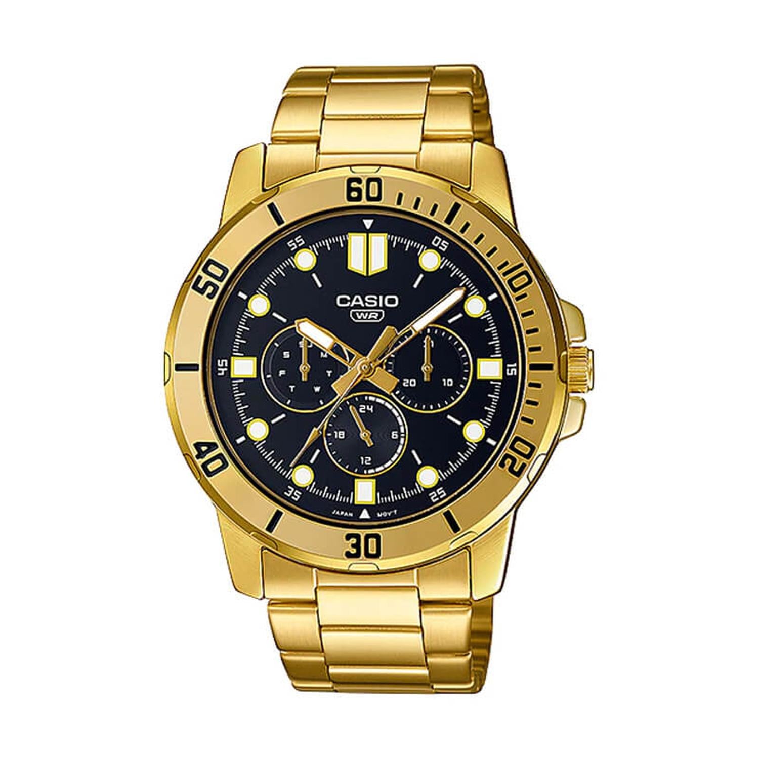RELOJ CASIO HOMBRE ANALOGICO MTP-VD300G-1E - 1